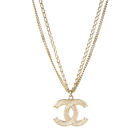 coco chanel kette gold|chanel coco necklace.